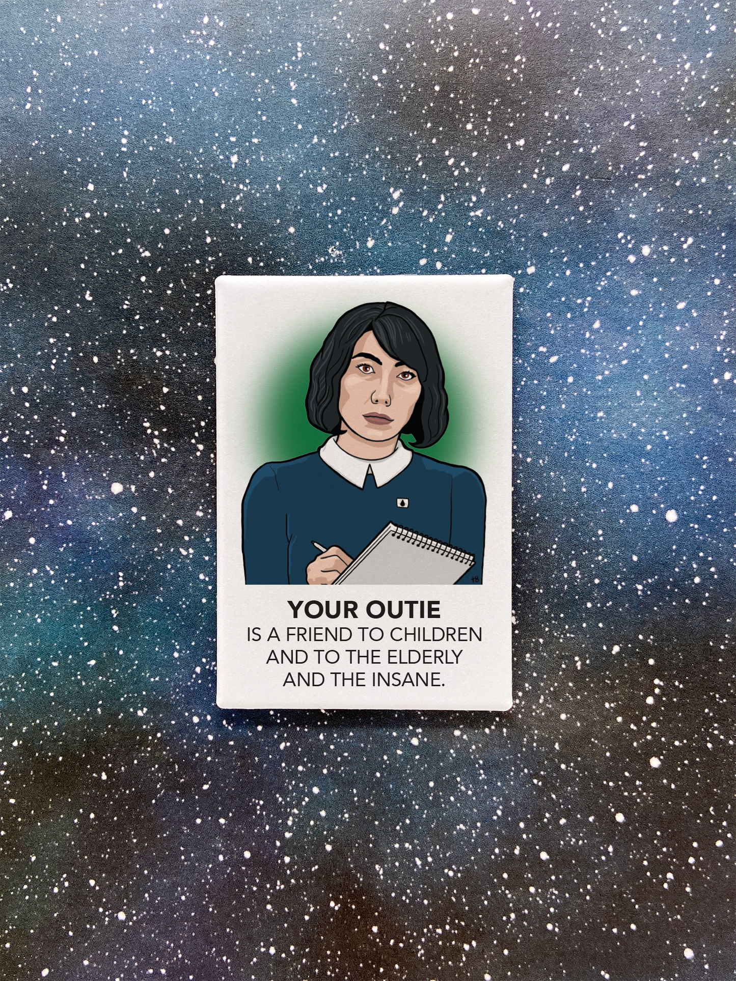 Souvenir Magnet - Severance - Miss Casey