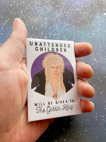 “Goblin King” The Labyrinth David Bowie Souvenir Magnet