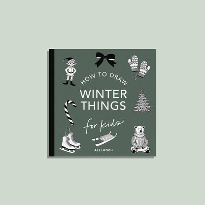 Winter Things: How to Draw Books for Kids (Christmas)