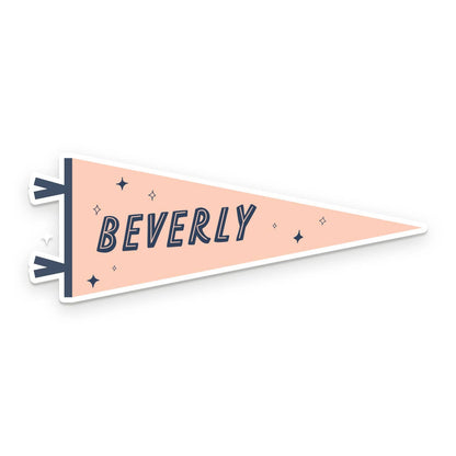 Erie, PA Pennant Flag Sticker