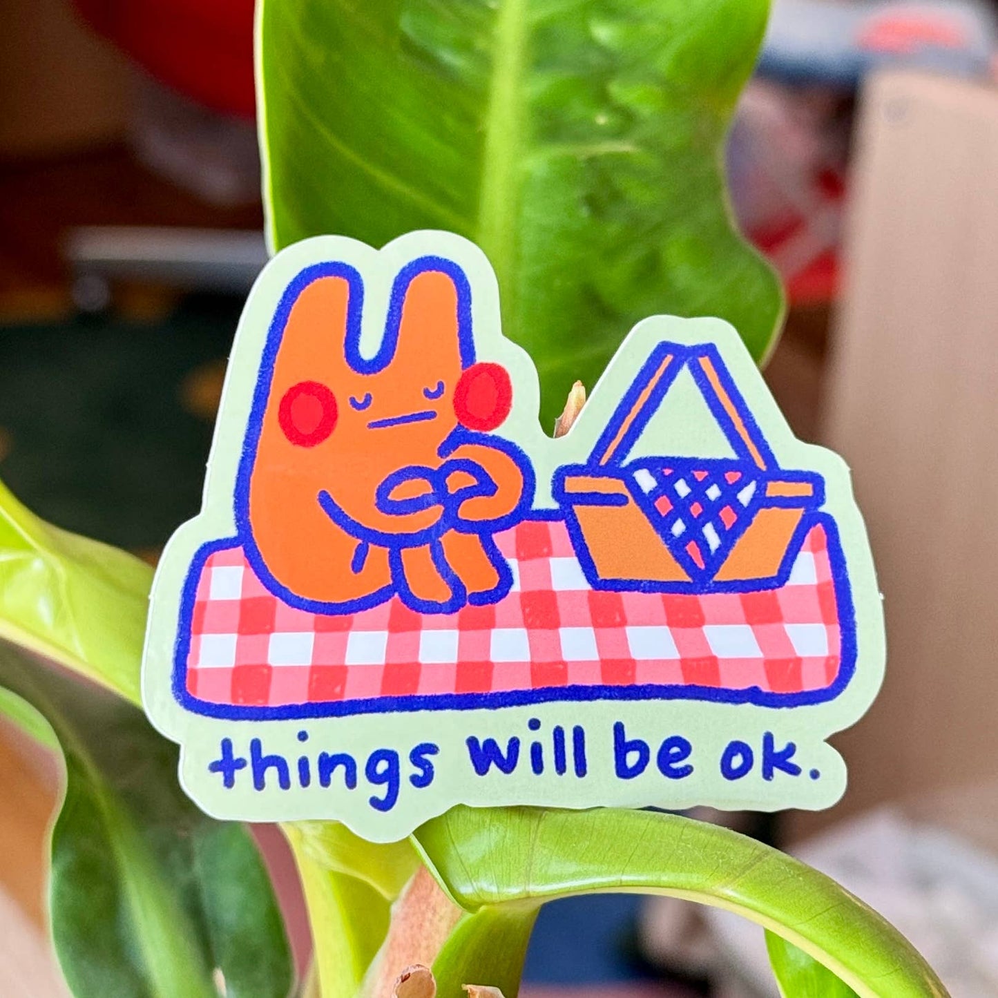 Things will be ok again sticker