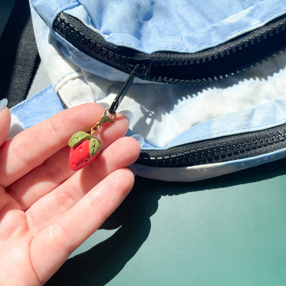 Strawberry Bag Charm