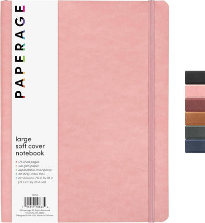 176PG Large Softcover Lined Journal Notebook