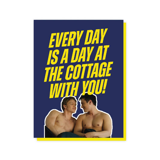 Heated Rivalry: Cottage Card A2 Card
