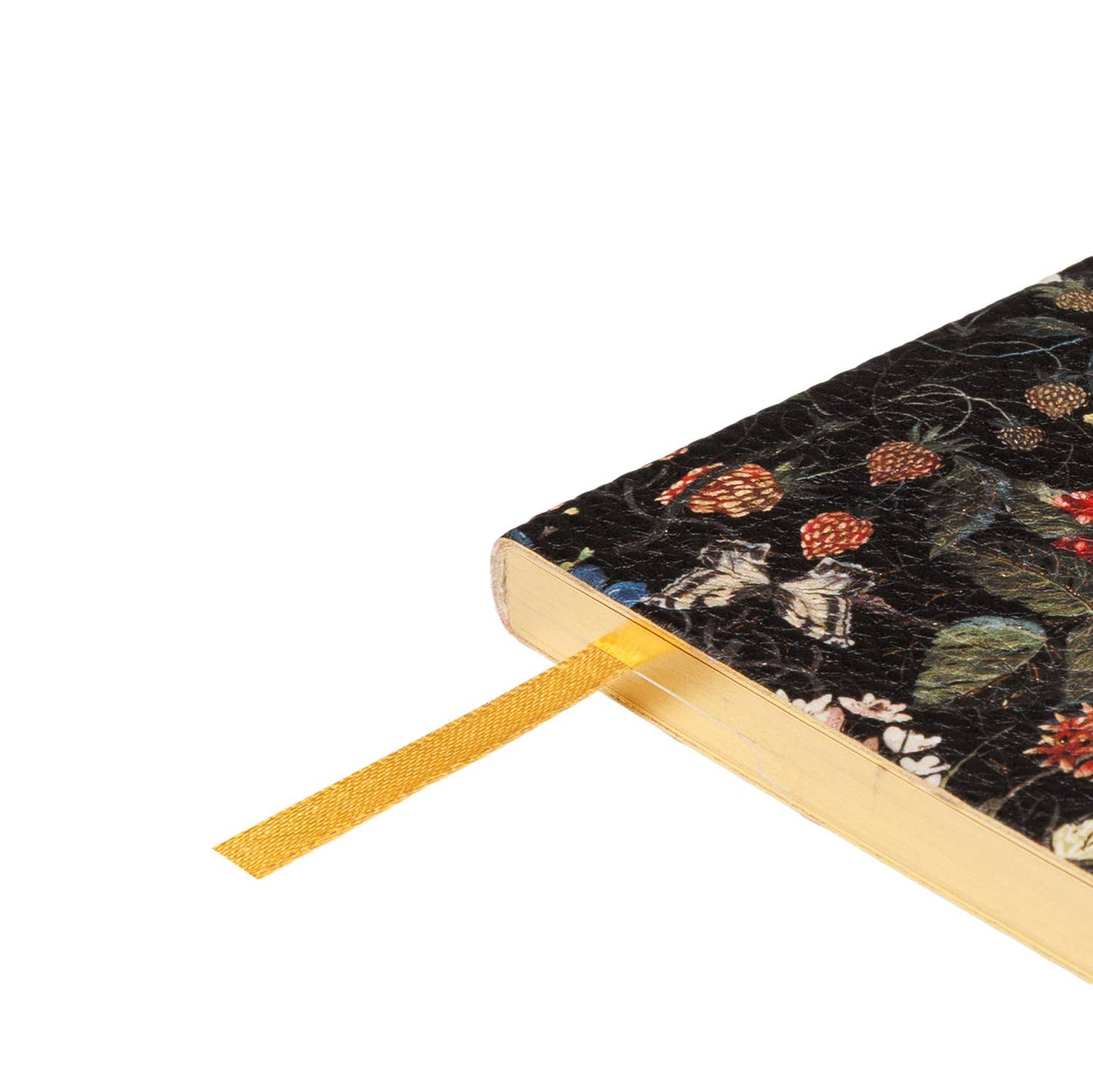 Horizontal Vegan Leather Weekly Planner - Forest Flowers