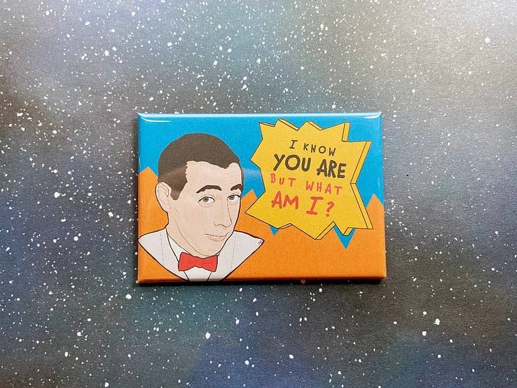 “But What Am I?” Pee Wee Herman Souvenir Magnet