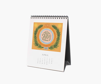 2026 Cheese Desk Calendar