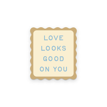 Love Looks Good On You Bridal Vinyl Sticker