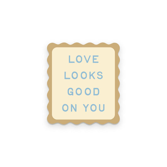 Love Looks Good On You Bridal Vinyl Sticker