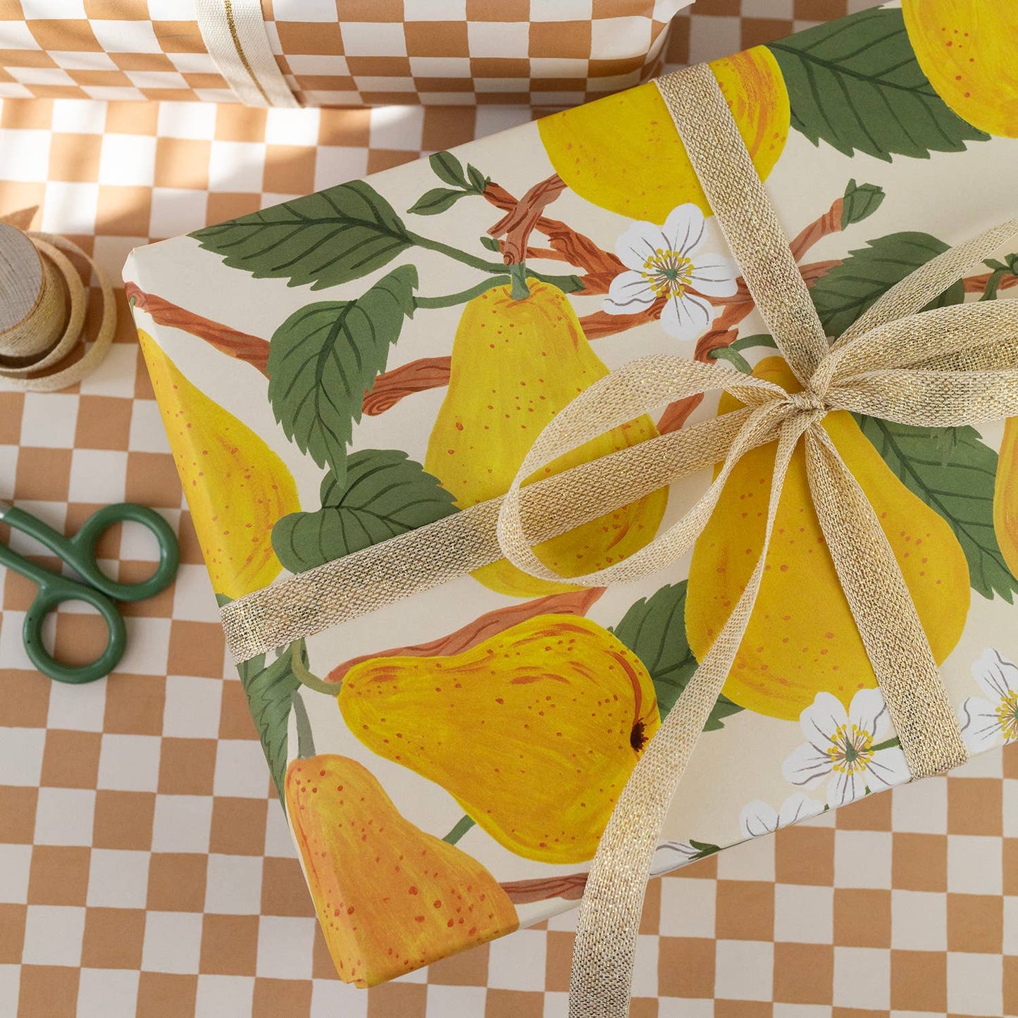 PEAR ORCHARD | Double Sided Wrapping Paper