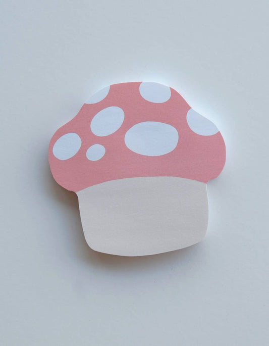 Mushroom Die-Cut Sticky Notepad