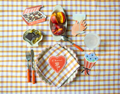 Rose Heart Amour Collection - Die Cut Card