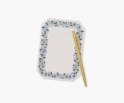 Hydrangea Note Writing Set