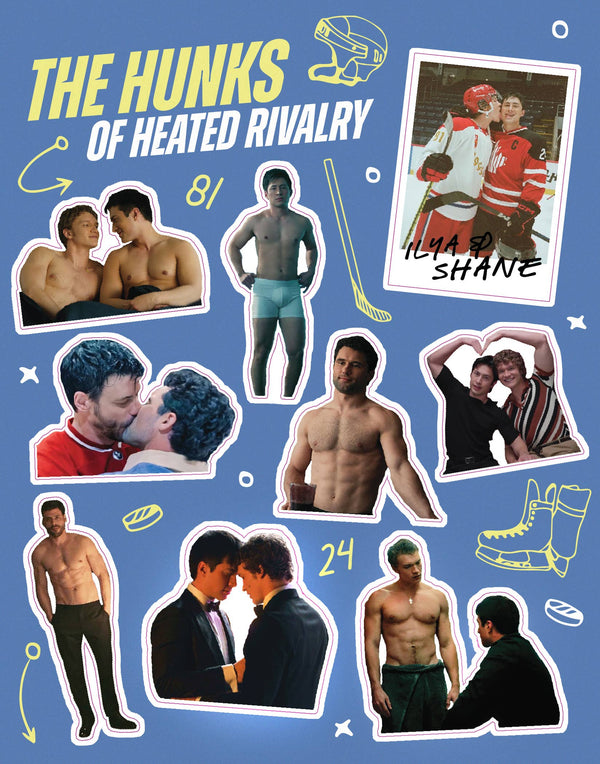 Hunks of Heated Rivalry Sticker Sheet – Flagship City Press