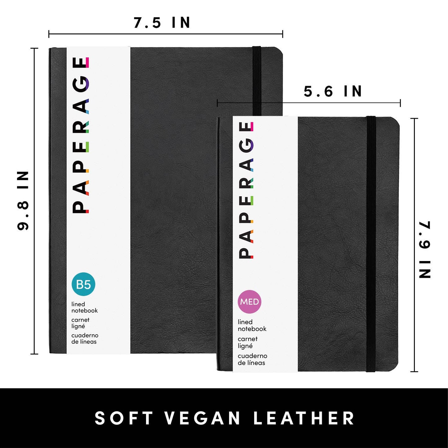 176PG Large Softcover Lined Journal Notebook