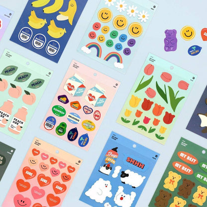 ICONIC Big Point Waterproof, Removable Deco Stickers