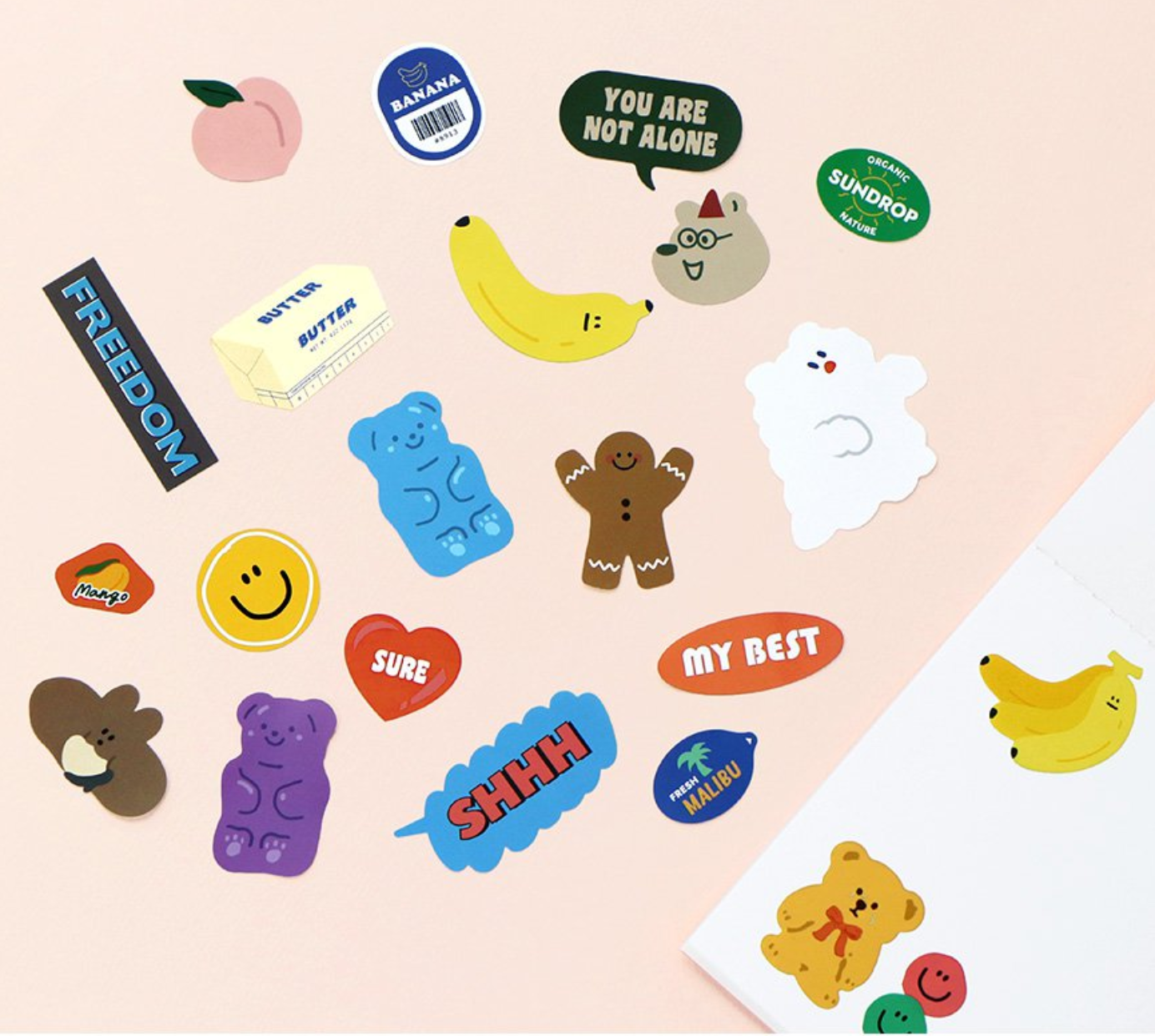 ICONIC Big Point Waterproof, Removable Deco Stickers