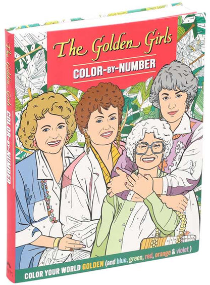 Golden Girls Color-by-Number by Editors of Thunder Bay Press