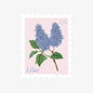 LILAC, APRIL FLOWER | STAMP-STYLE VINYL STICKER (Copy)