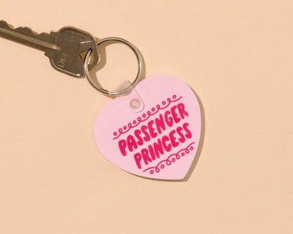 Passenger Princess PVC Keychain - Bag Charm - Stocking stuffer, Holiday, Gift Guide