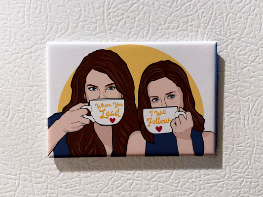Souvenir Magnet - Gilmore Girls - Lorelei and Rory