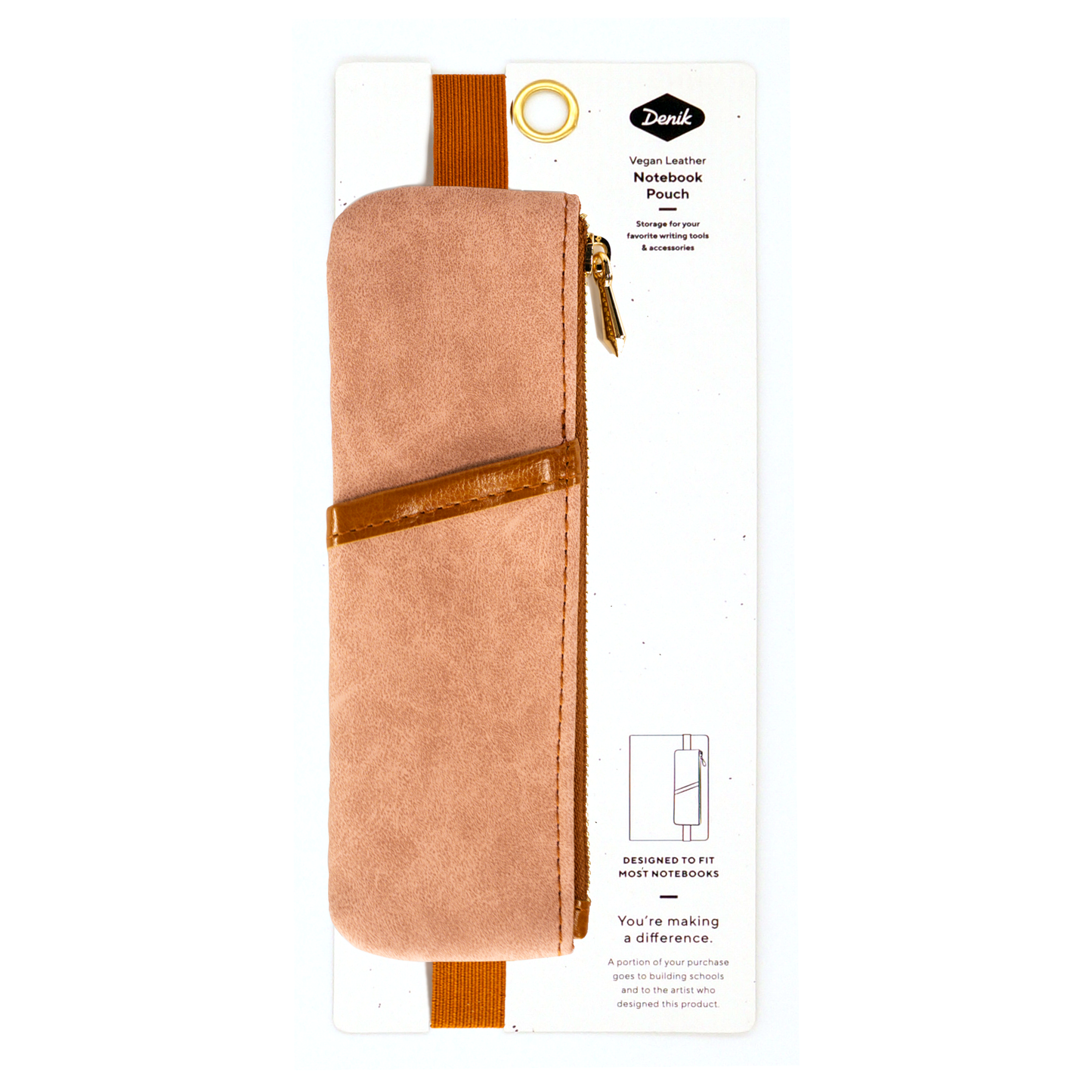 Dusty Pink Notebook Pouch