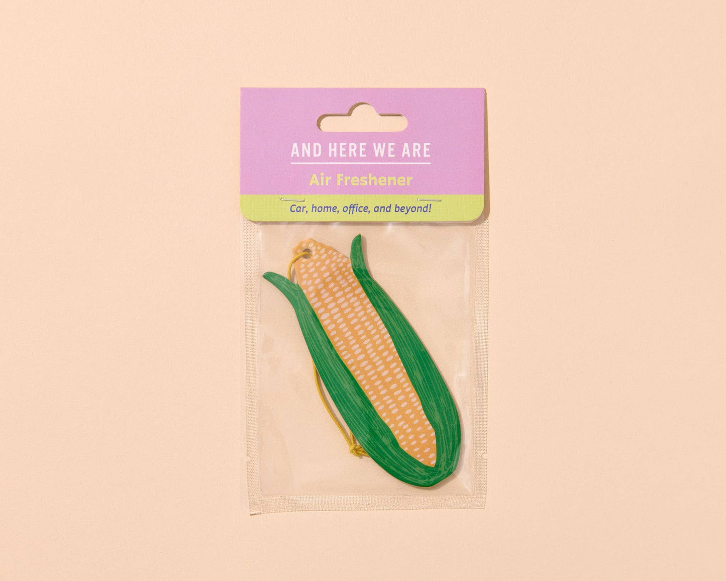 Corn Air Freshener - Grass Scent - Midwest, Summer, Fall, Food, Vegetable - Stocking stuffer, Holiday, Gift Guide