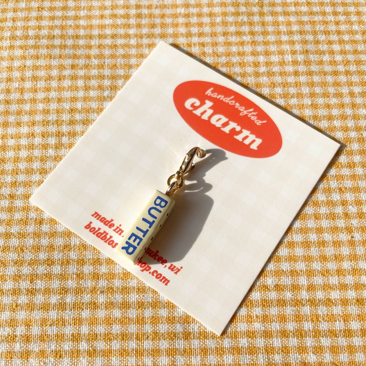 Salted Butter Bag Charm