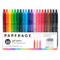 20 Pack Retractable Gel Pens Rainbow