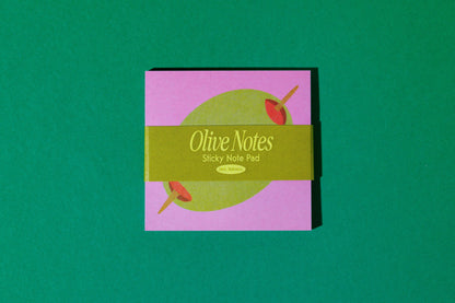 Olive Sticky Notes