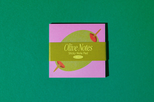 Olive Sticky Notes