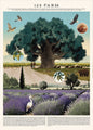 Vintage Posters Wrapping Paper - 123 Farm