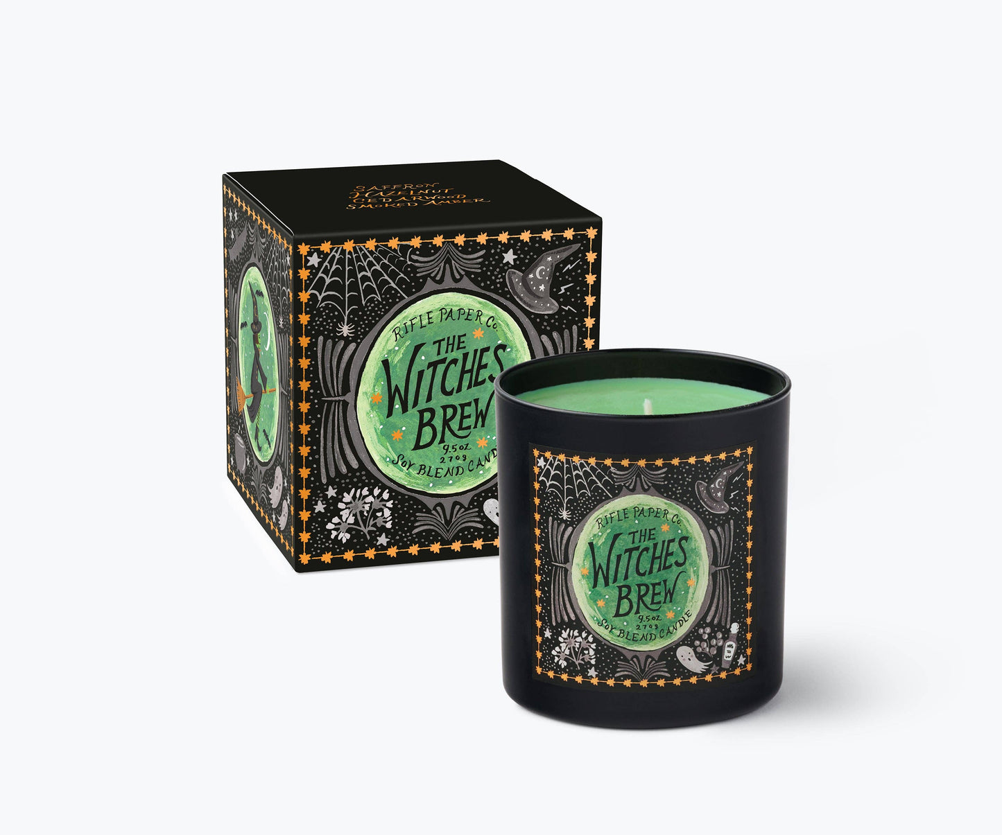 Witches Brew 9.5 oz Glass Candle