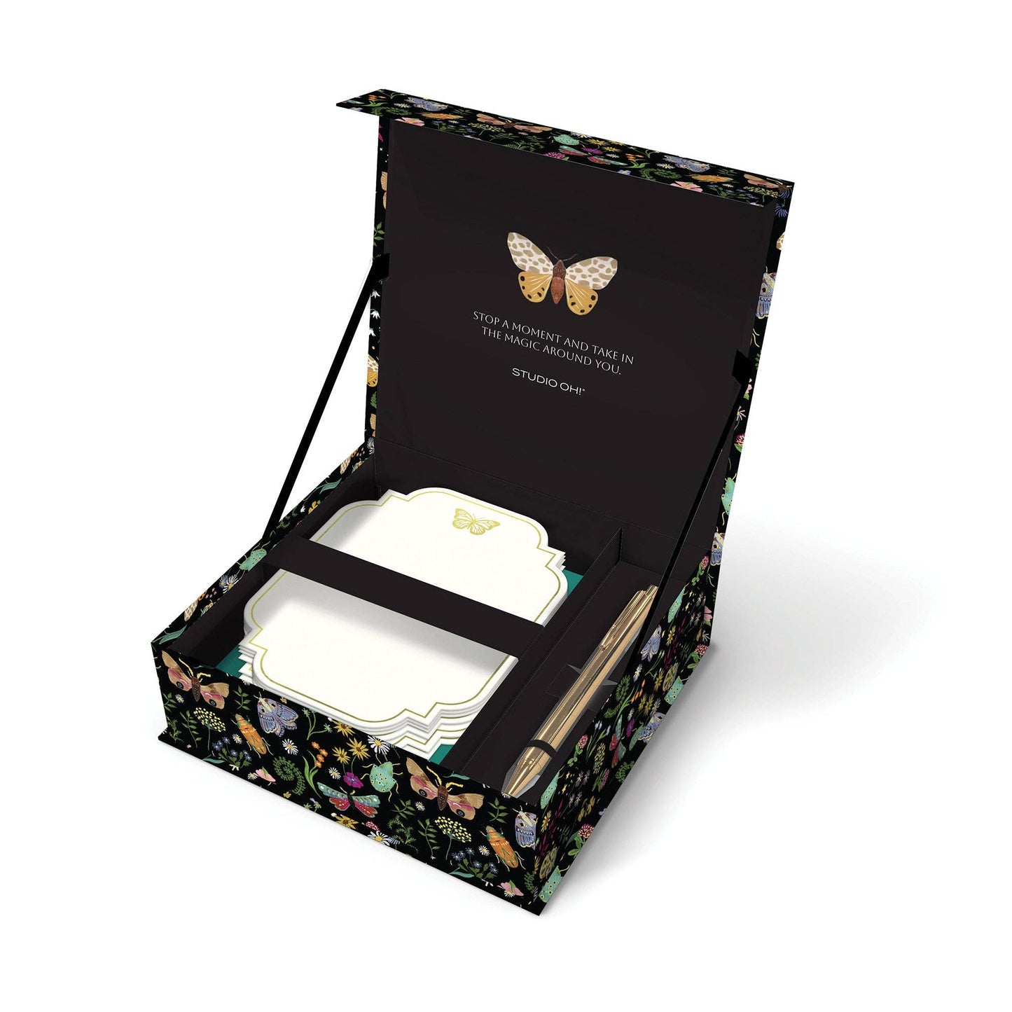 Midnight Garden Luxury Stationery Set