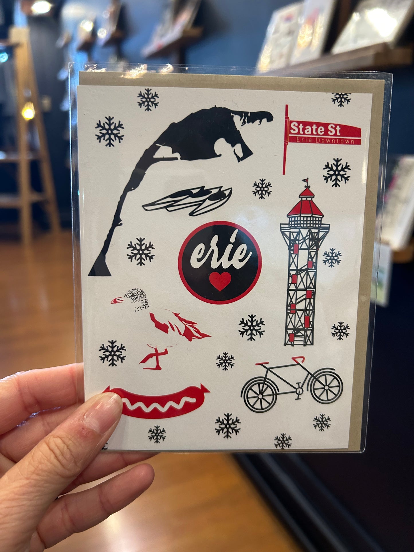 Erie Love Greeting Card
