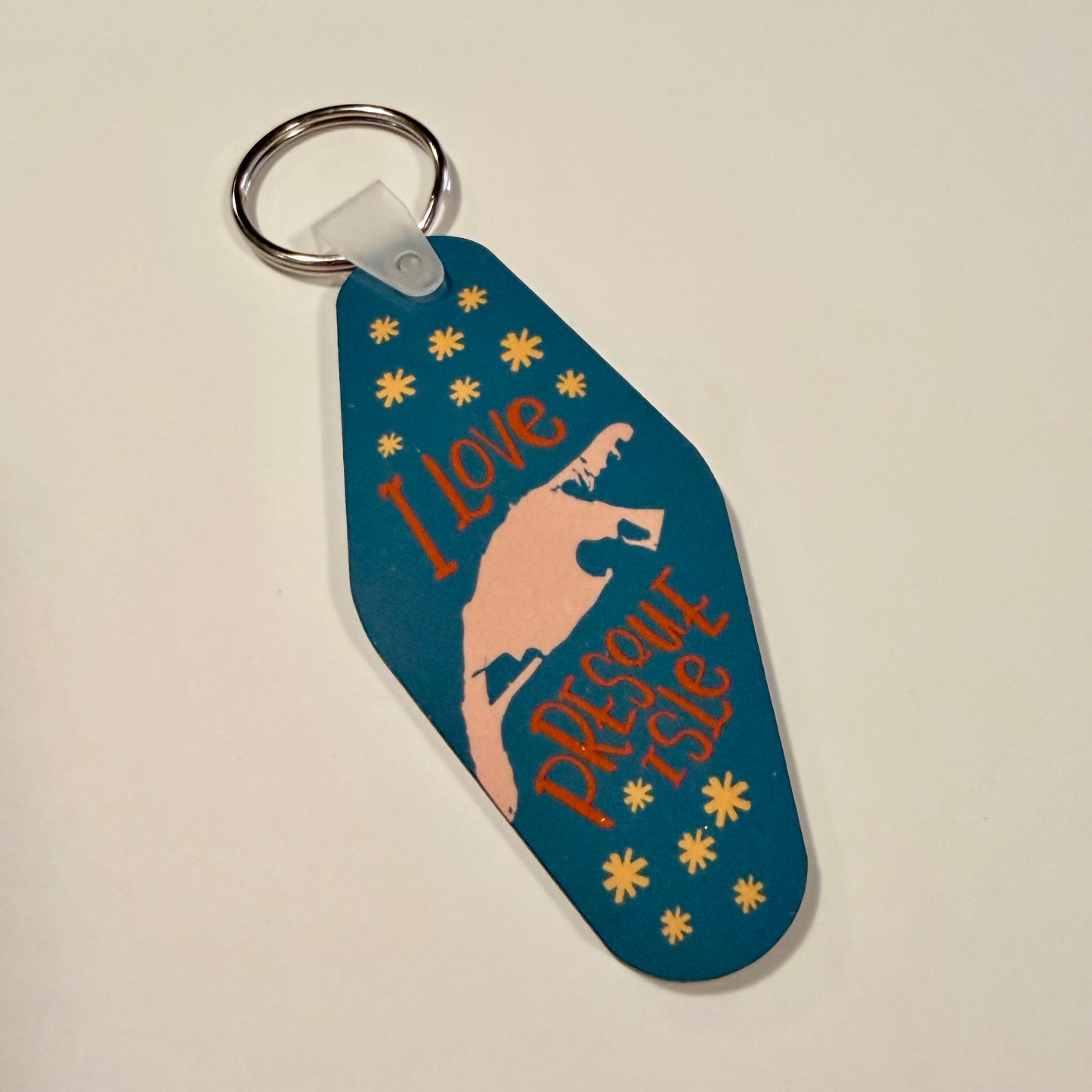 I Love PI Motel Keychain (Various Colors)