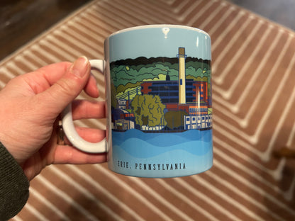 Erie Colorful Bayfront Mug