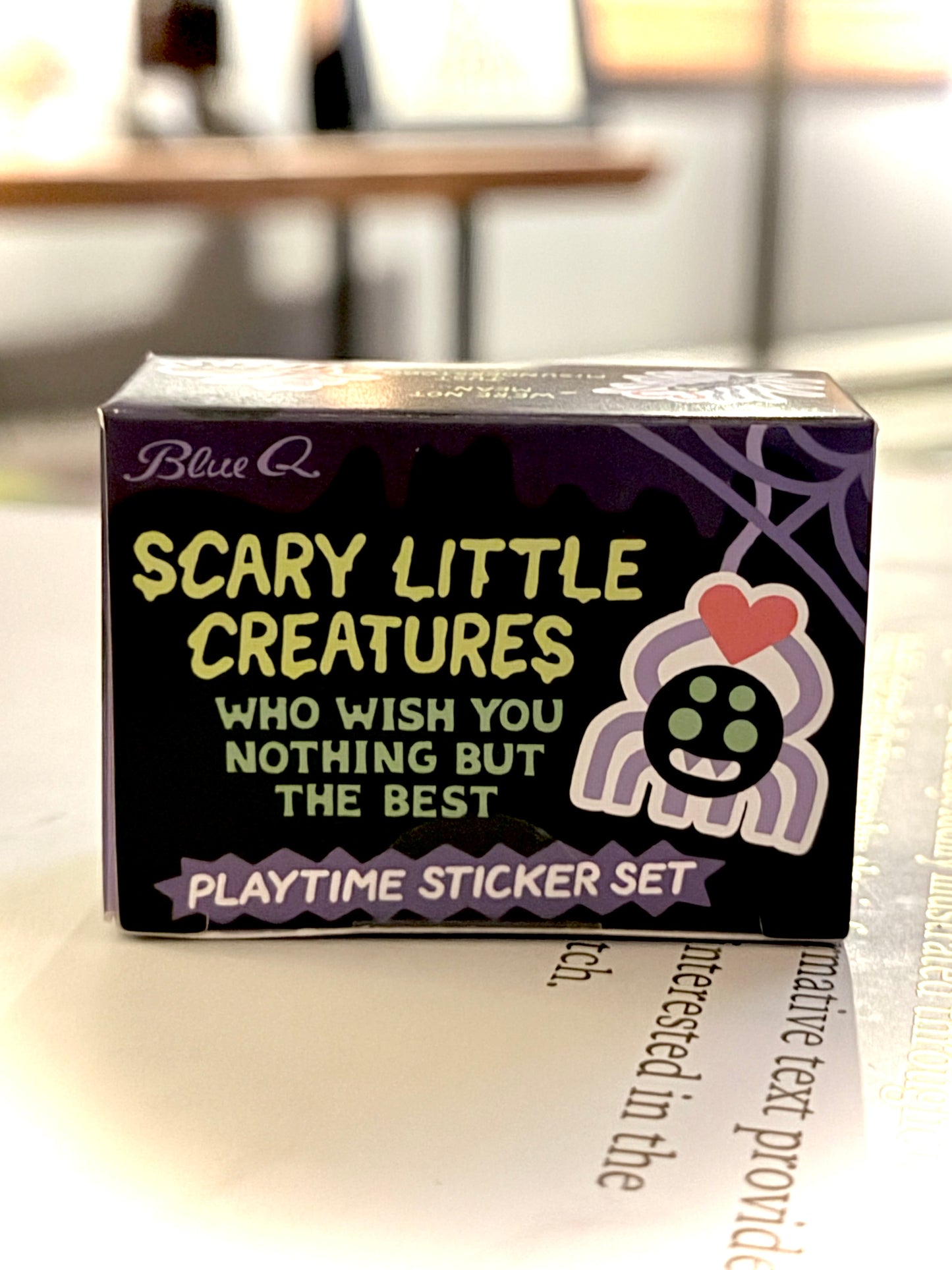 Blue Q Sticker Set