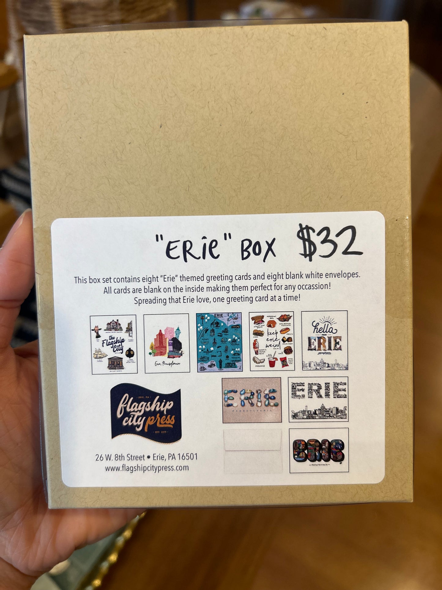Erie Box Greeting Card Set