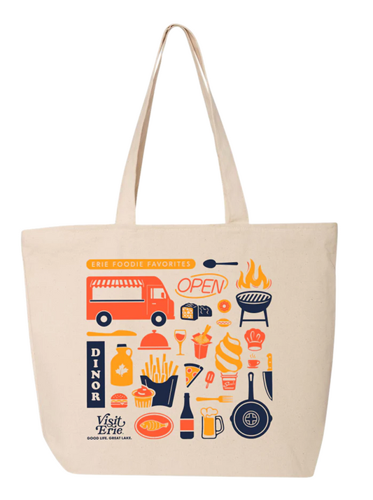 Visit Erie Foodie Favorite Tote