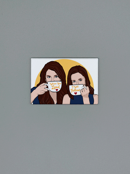 Souvenir Magnet - Gilmore Girls - Lorelei and Rory