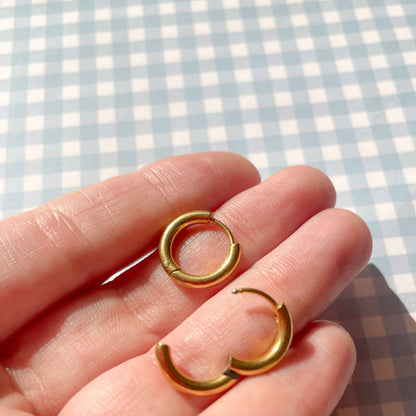 Gold Hoop Earrings