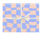 Warped Check Gift Wrap - Roll of 3