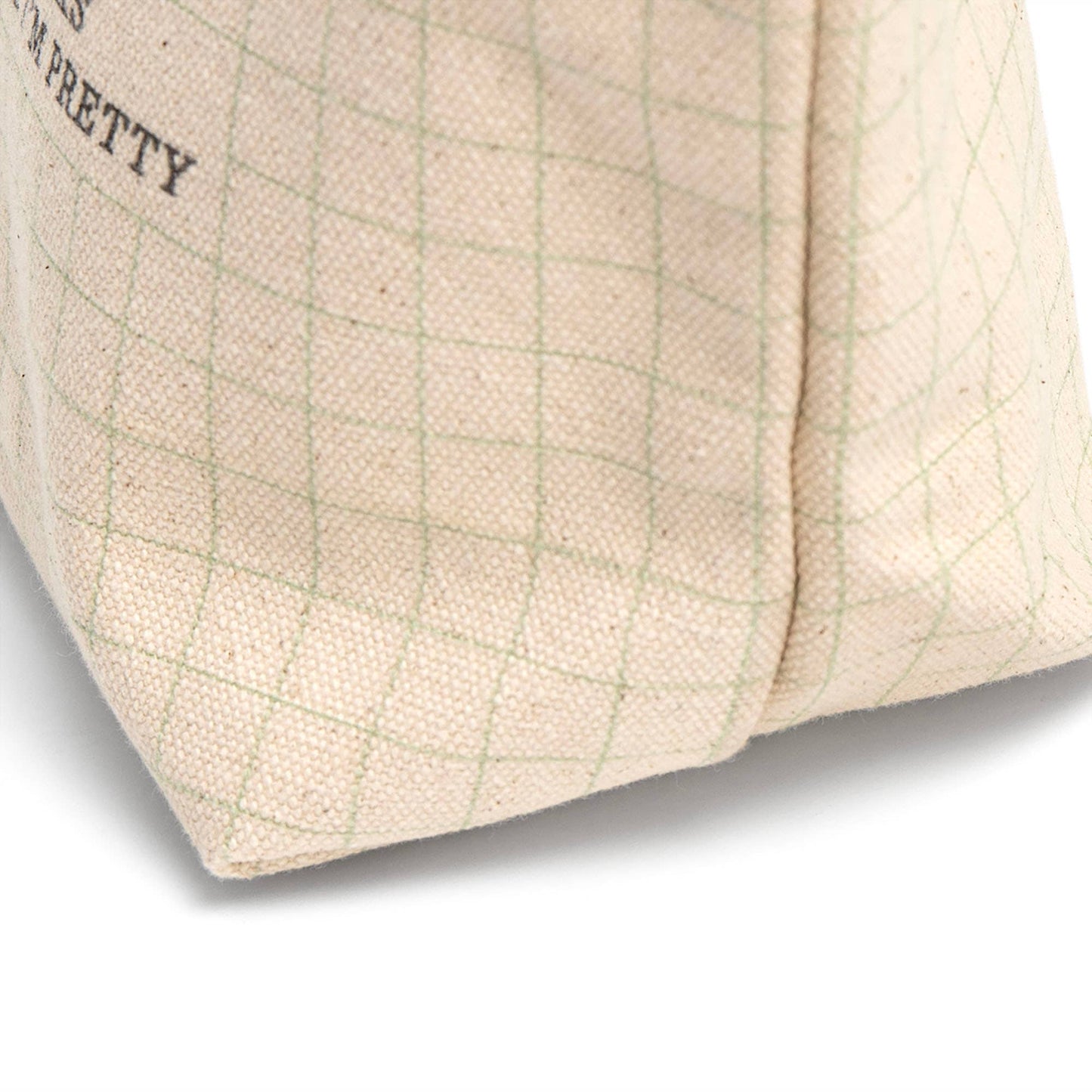 Buy Me Books Zippered Canvas Pouch