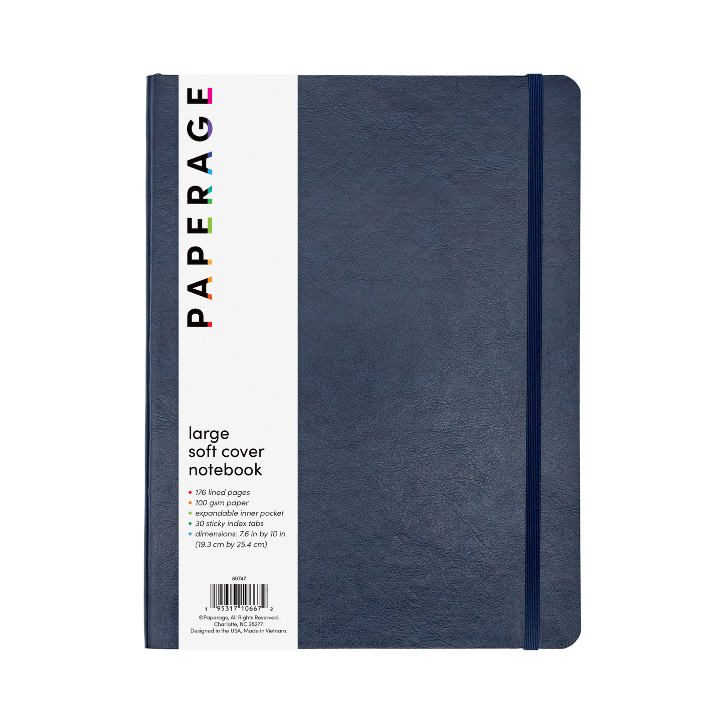 176PG Large Softcover Lined Journal Notebook