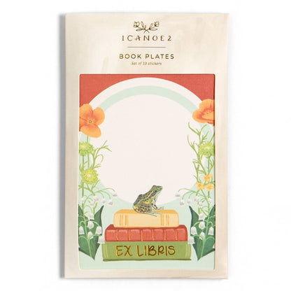 Book Plate Sticker Set