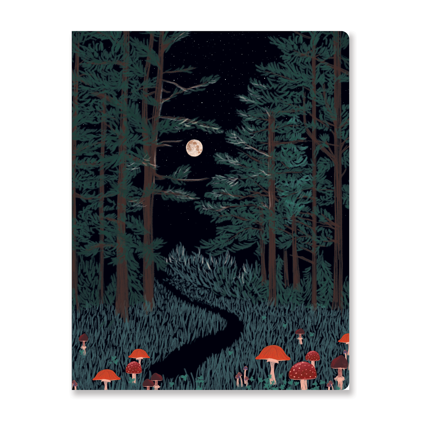 Moonrise Forest Hardcover Large Sketchbook