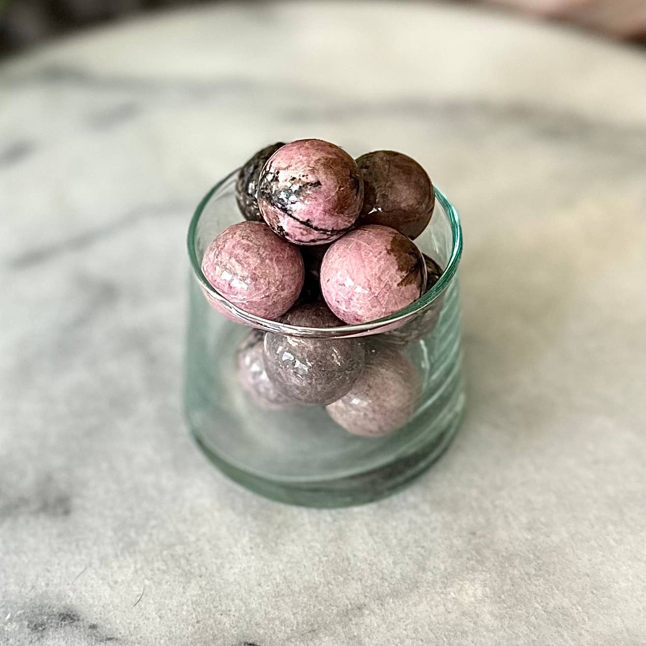 Rhodonite 20mm Sphere (Crystals & Stones)