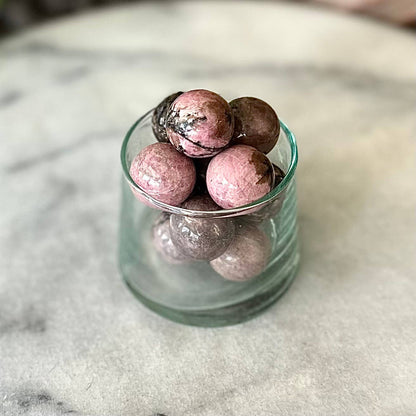Rhodonite 20mm Sphere (Crystals & Stones)