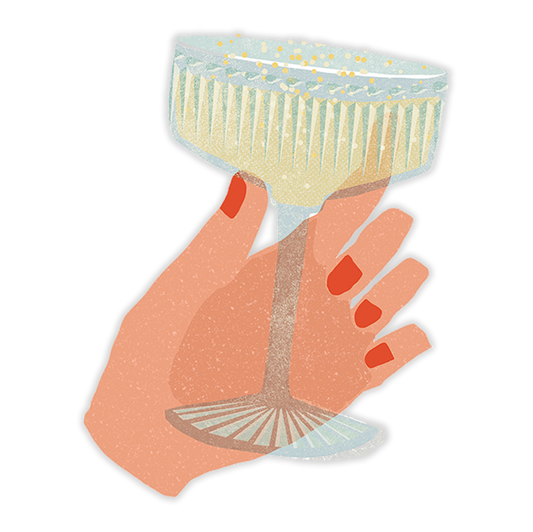 Coupe Chin-Chin - individual sticker